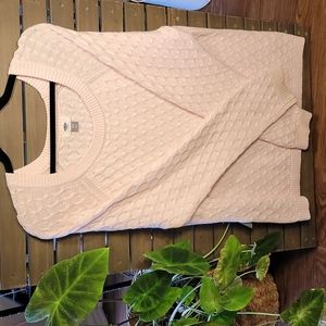 Old Navy 2XL Light Pink Heavy Knit Sweater